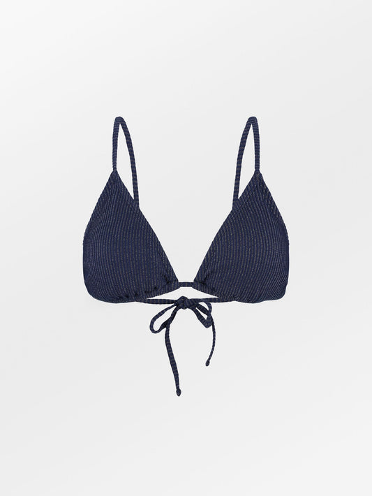 Becksöndergaard, Lyx Bella Bikini Top - Naval Academy Blue, swimwear, sale, sale, swimwear, noos, swimwear, swimwear, black week, black week, noos