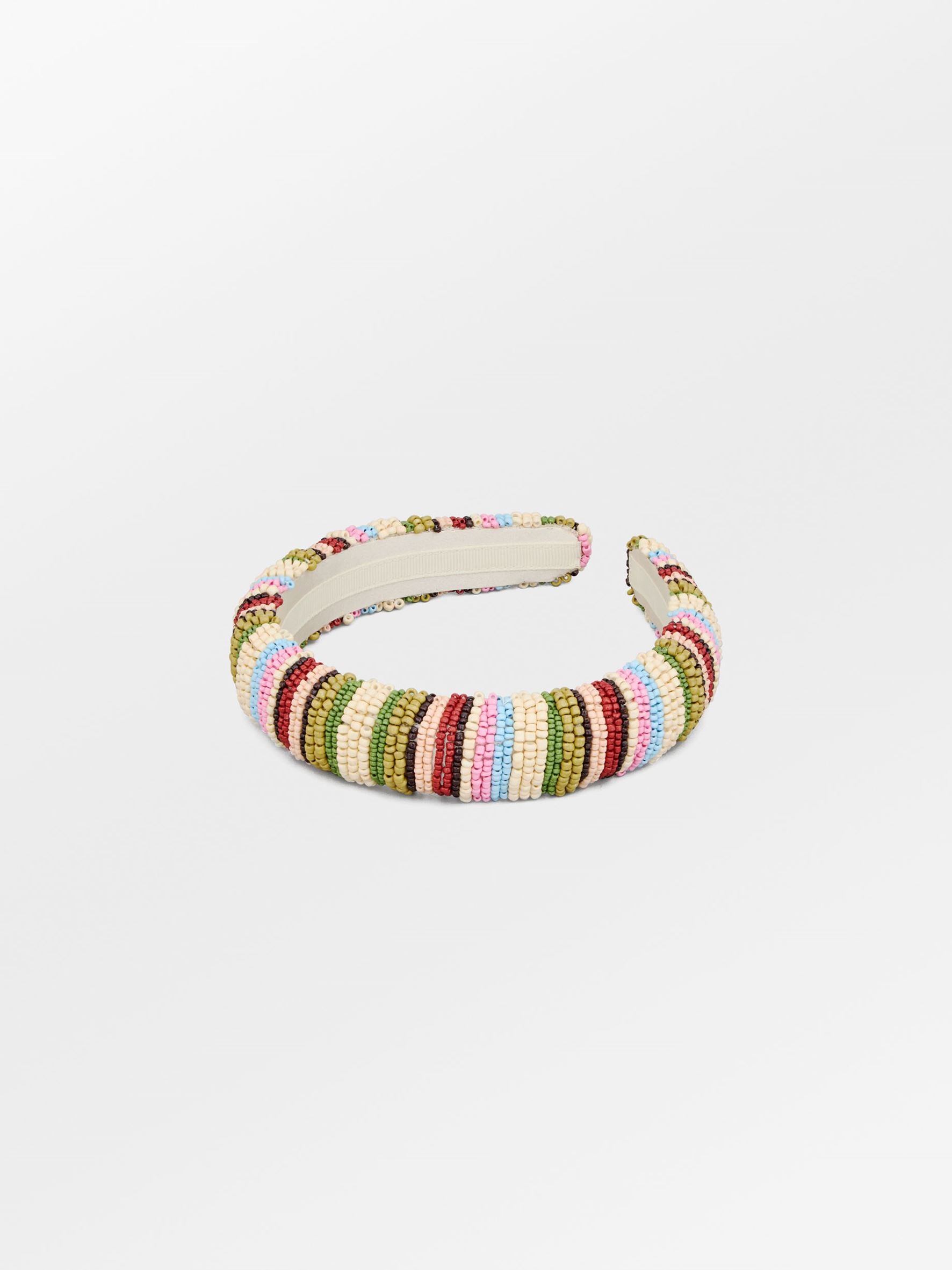 Stripes Midi Beaded Hairbrace OneSize - Becksöndergaard