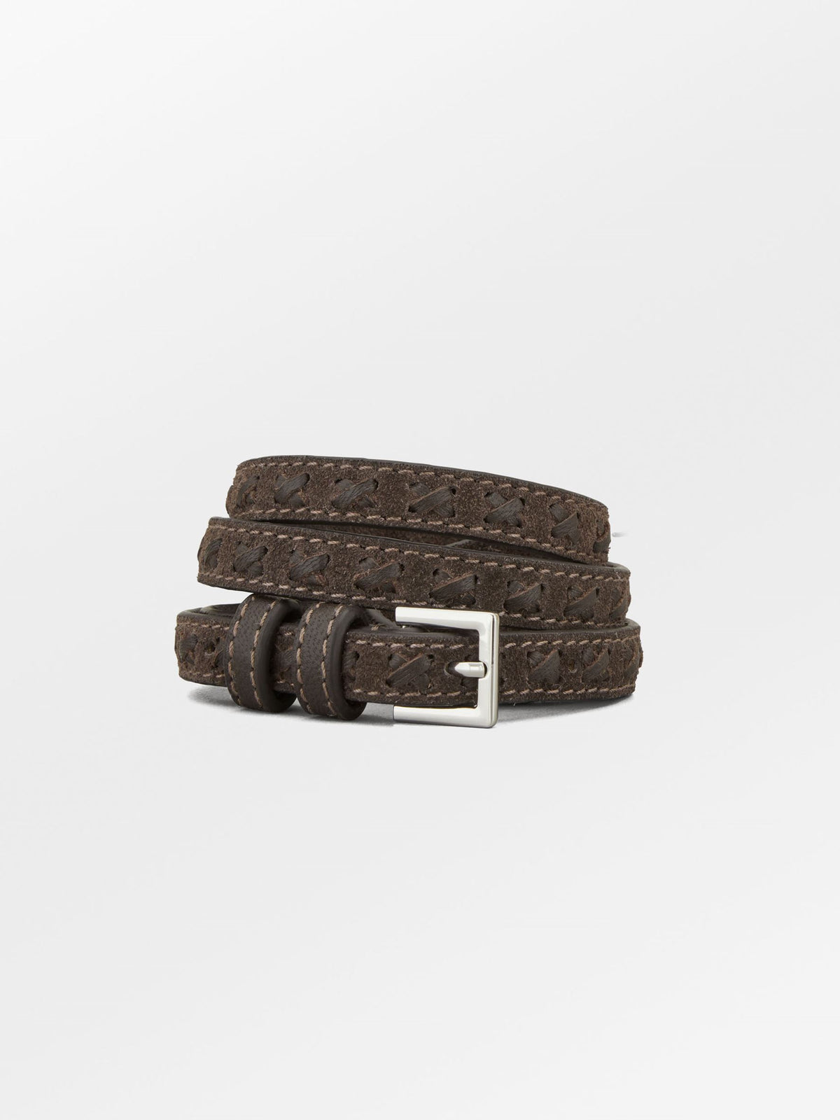 Suede Braid Aria Belt Clothing - Becksöndergaard