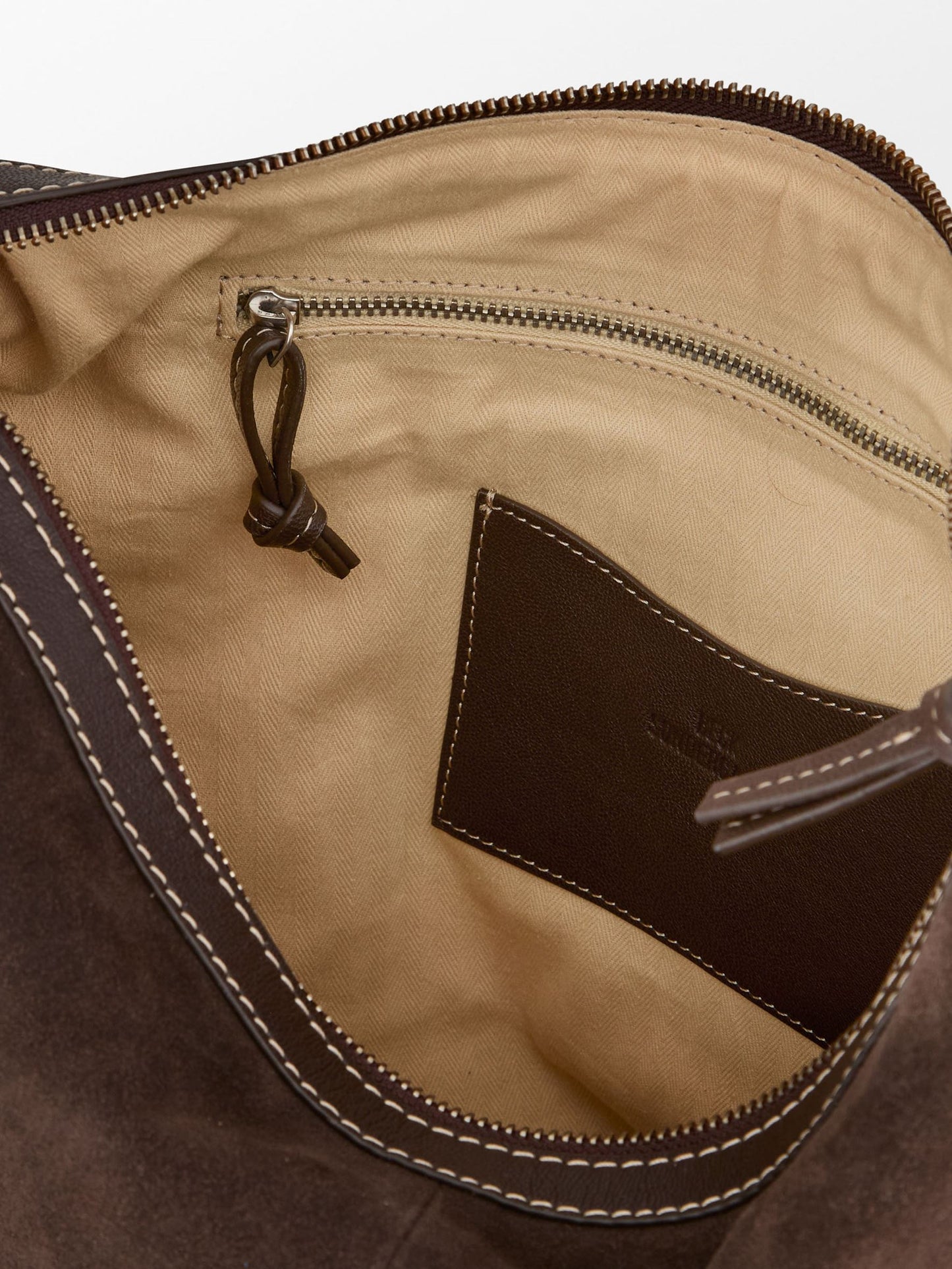 Suede Ginni Large Bag OneSize - Becksöndergaard