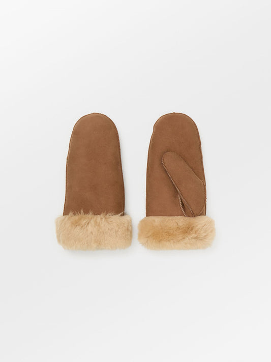 Becksöndergaard, Doa Shearling Mitten - Emperador Brown, winter accessories, winter accessories, gifts, black week, black week, black week