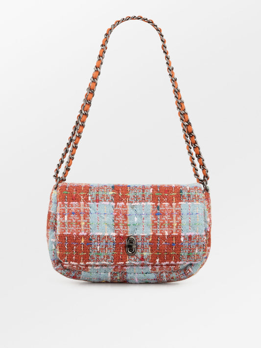 Becksöndergaard, Beau Checked Hollis Bag - Rooibos Orange, bags, bags, bags, sale, sale, bags, bags, black week, black week