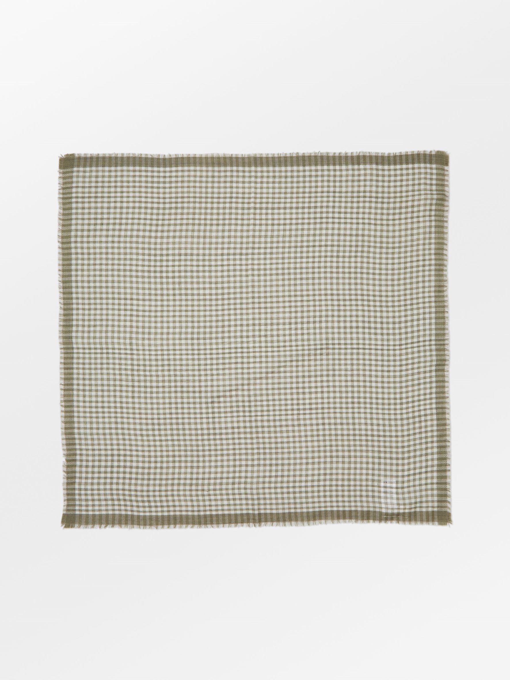Gingham Wica Scarf OneSize - Becksöndergaard