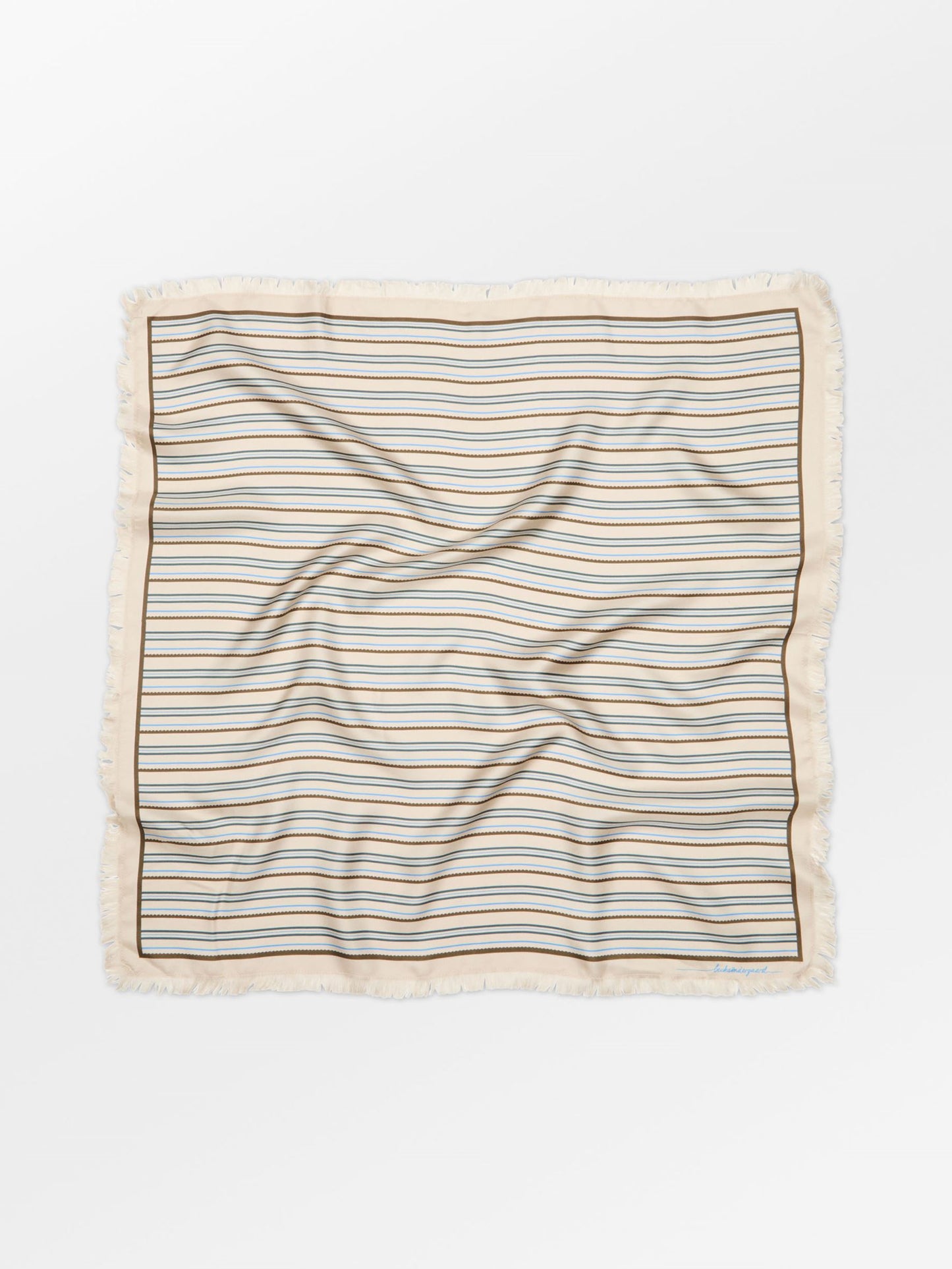 Scallopia Striped Sia Scarf OneSize - Becksöndergaard