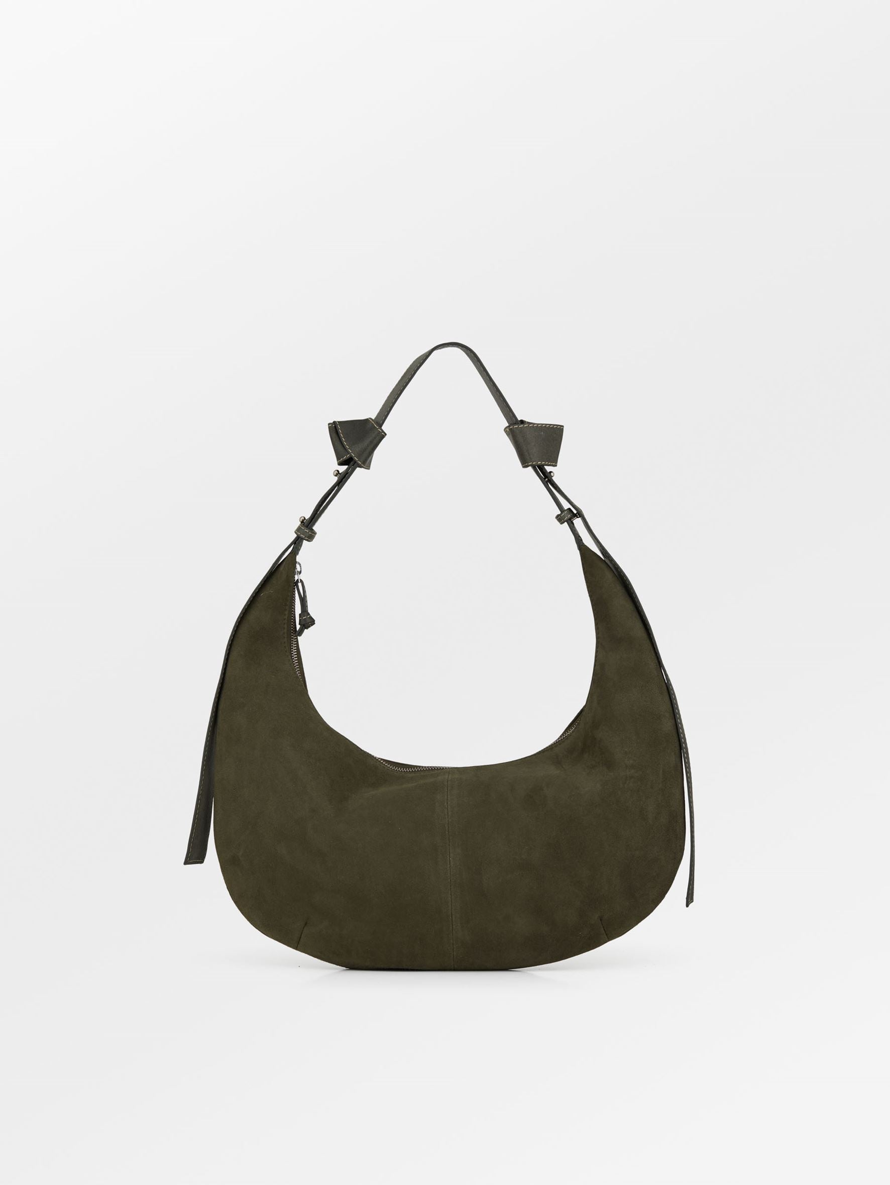 Suede Lona Crossbody Bag - Army OneSize - Becksöndergaard
