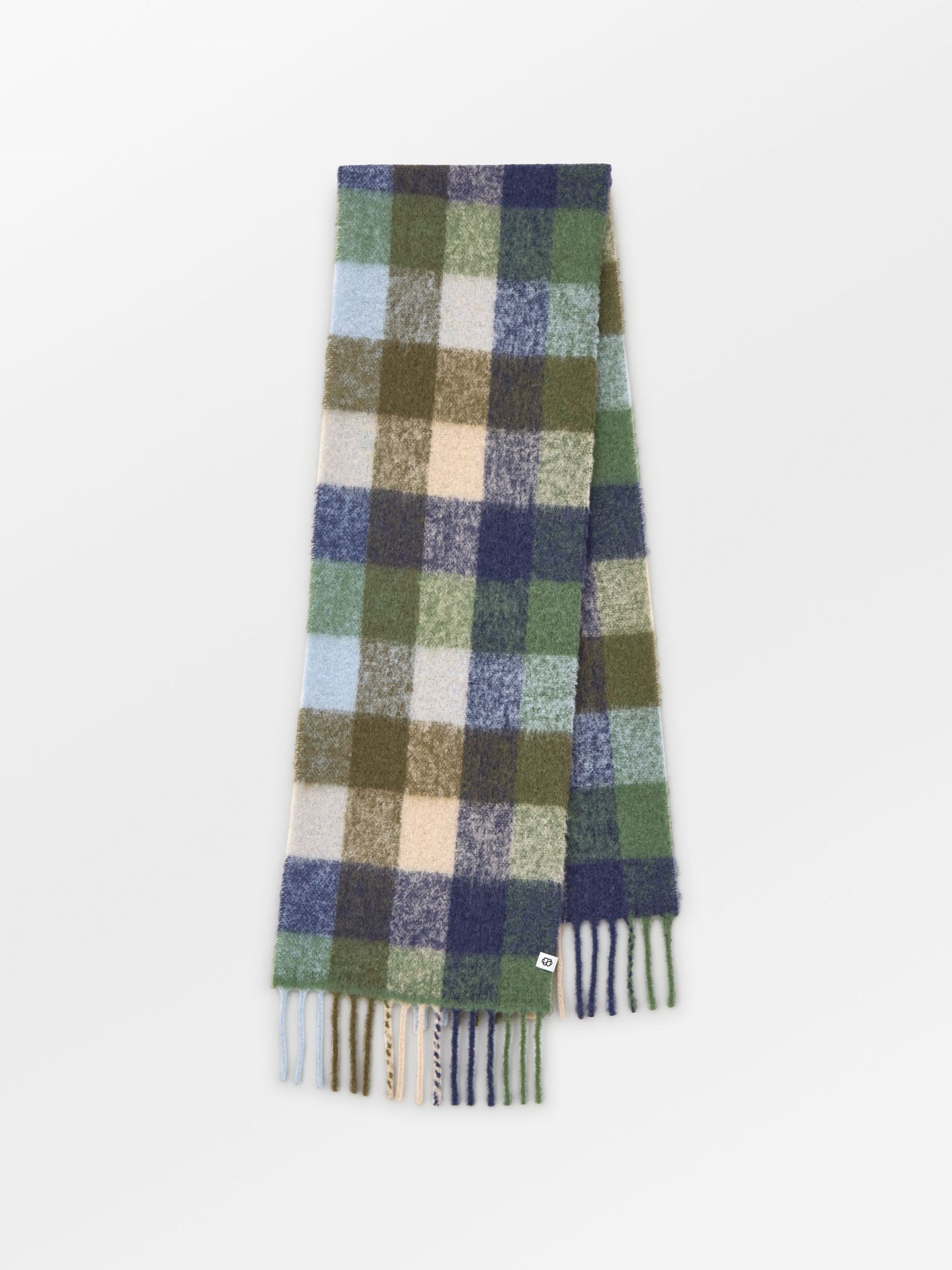 Becksöndergaard, Check Anilopa Scarf - Dark Forest, archive, archive, black week, black week