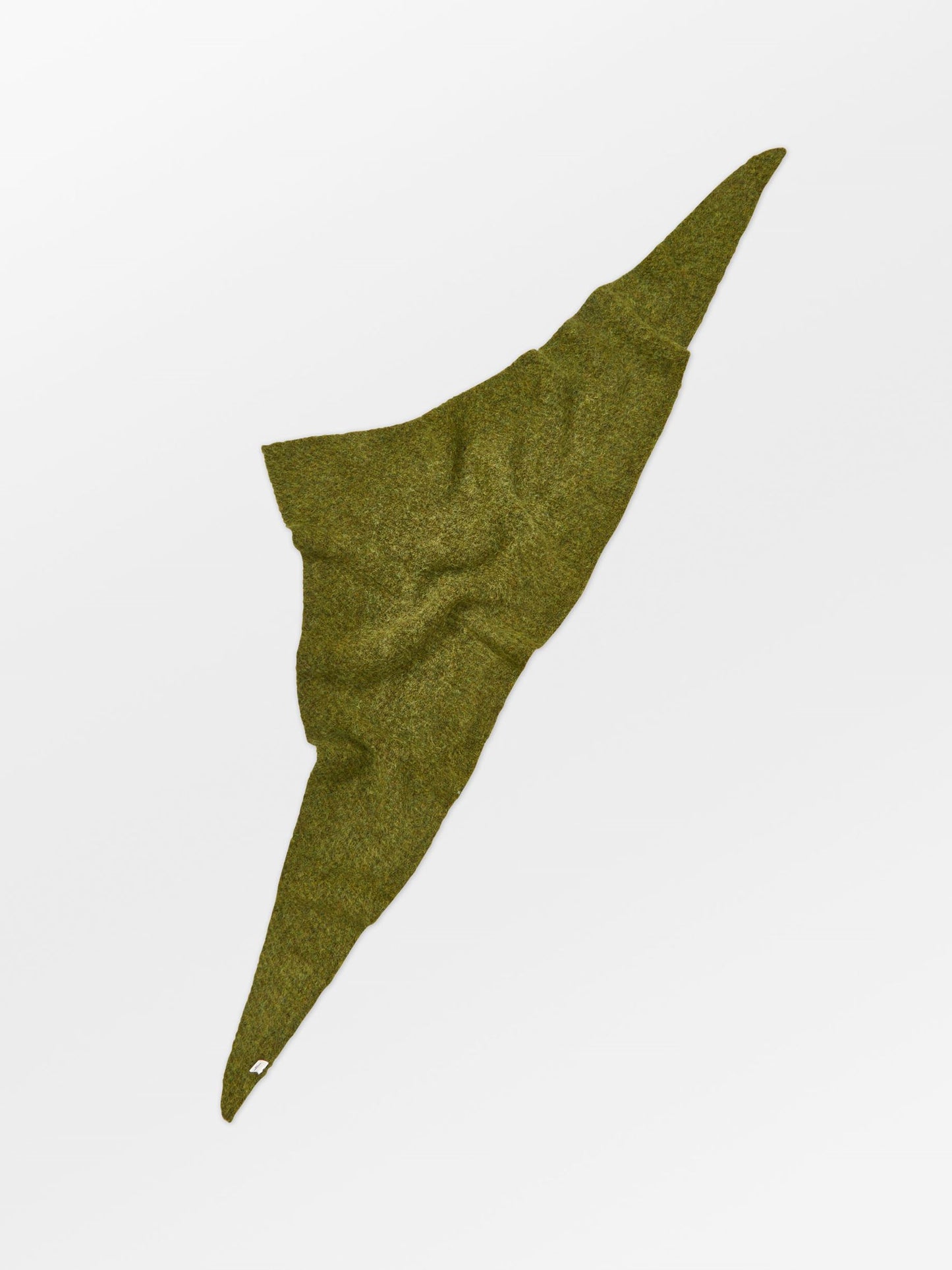 Becksöndergaard, Alpaca-Wool Triangle Scarf - Golden Cypress Green, winter accessories, winter accessories