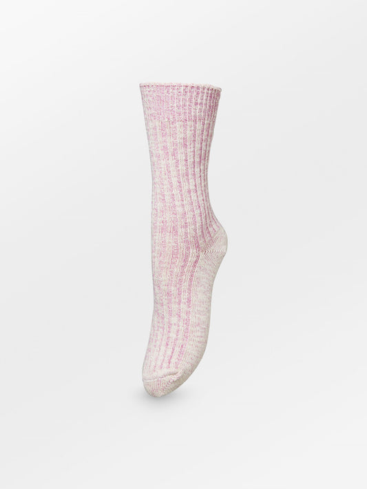 Melange Cotta Sock Socks - Becksöndergaard