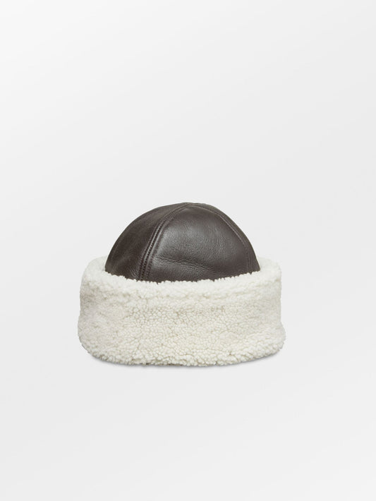 Dora Smooth Shearling Hat Clothing - Becksöndergaard