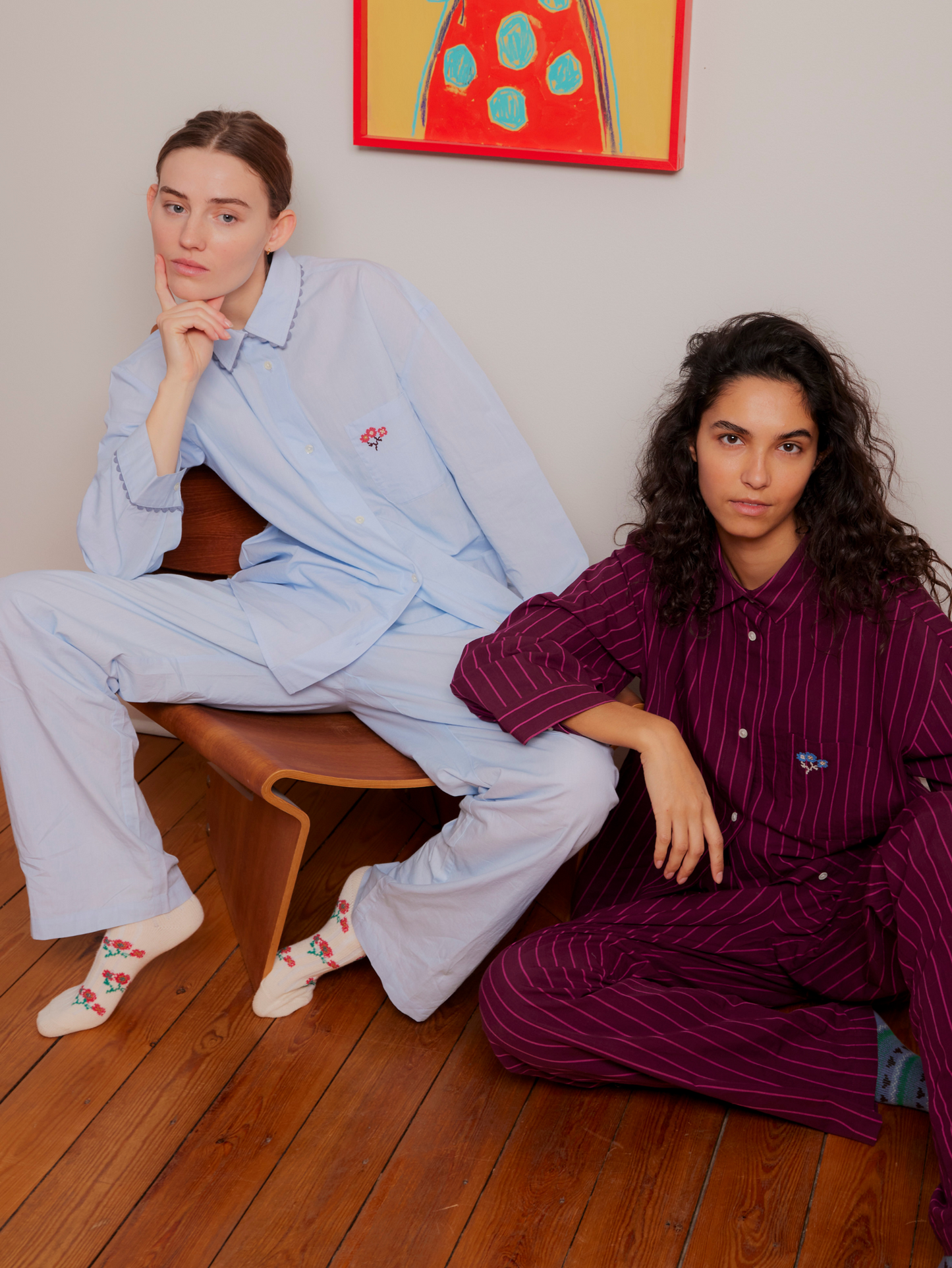 Scallop Flotile Pyjamas Pants Clothing - Becksöndergaard