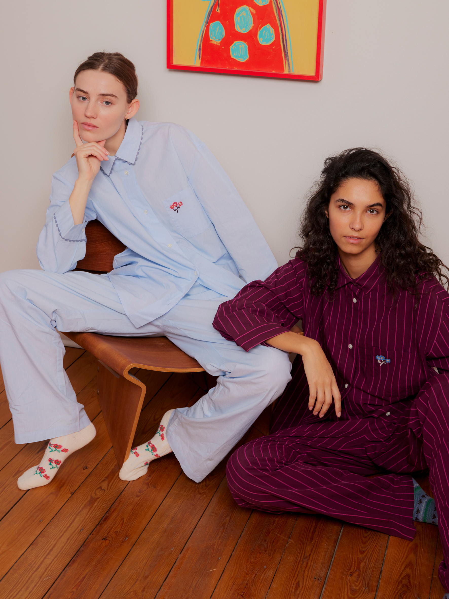 Scallop Flotile Pyjamas Pants Clothing - Becksöndergaard