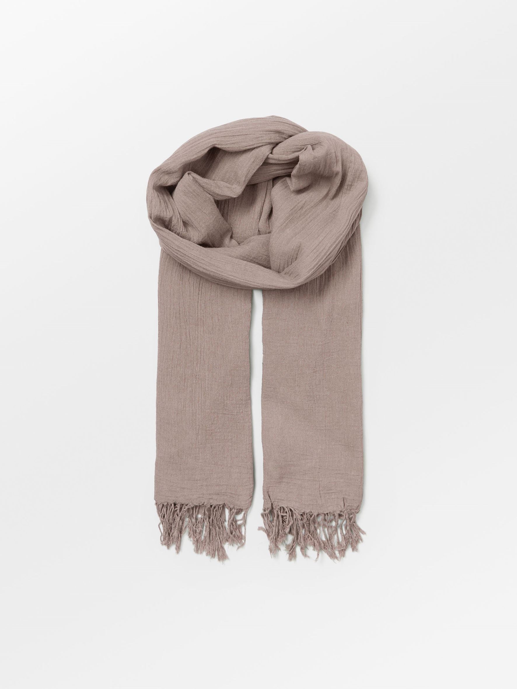Becksöndergaard, Solid Ilona Scarf - Shadow Gray, scarves, black week, black week