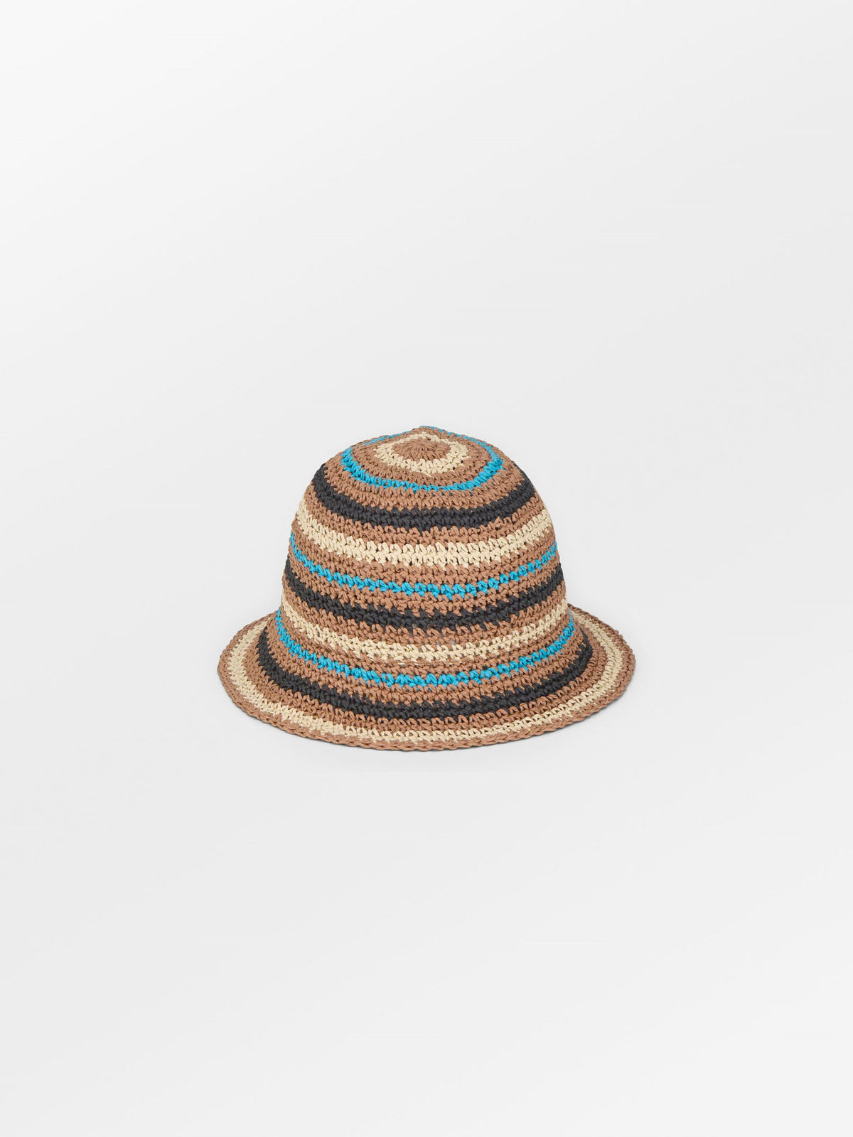 Striped Saverina Straw Hat Clothing - Becksöndergaard