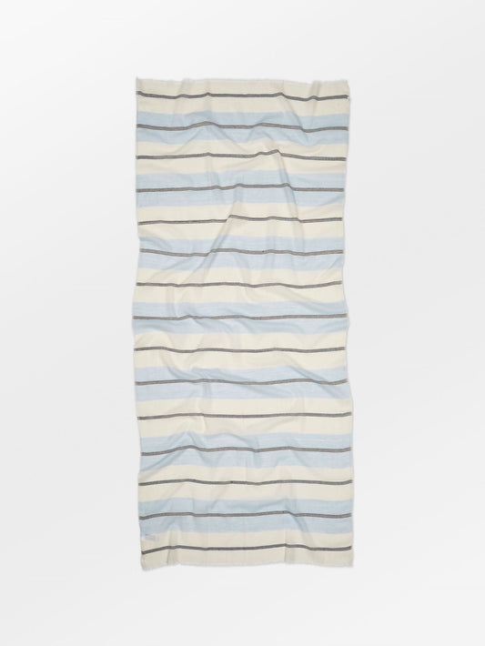 Becksöndergaard, Wovelia Cowea Scarf - Skyway Blue, scarves, scarves, sale, sale