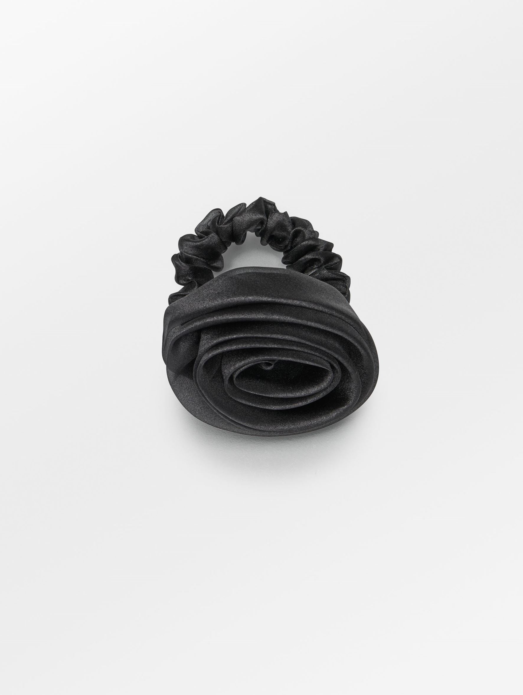 Becksöndergaard, Organza Rosea Scrunchie - Black, accessories, accessories, archive, archive, archive, accessories, black week, black week