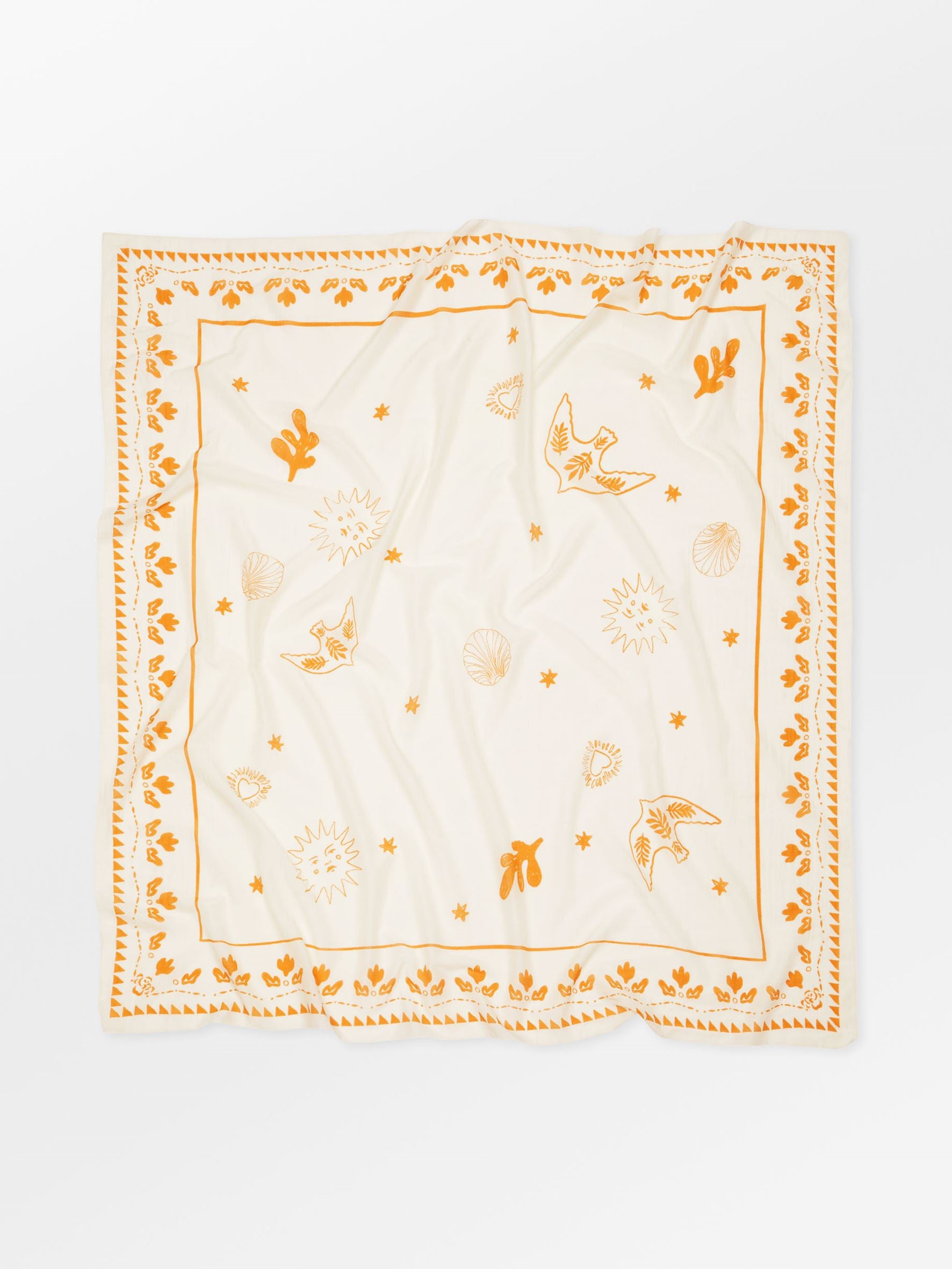 Becksöndergaard, Dodera Stenca Sico Scarf - Birch White, archive, archive