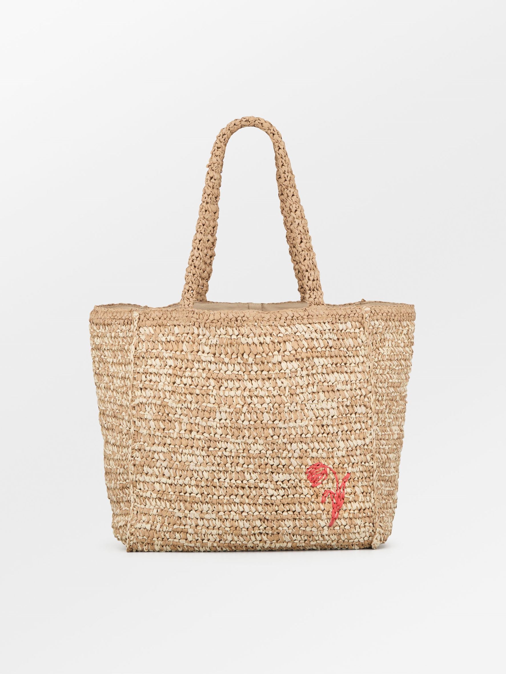 Paper Straw Tota Bag OneSize - Becksöndergaard