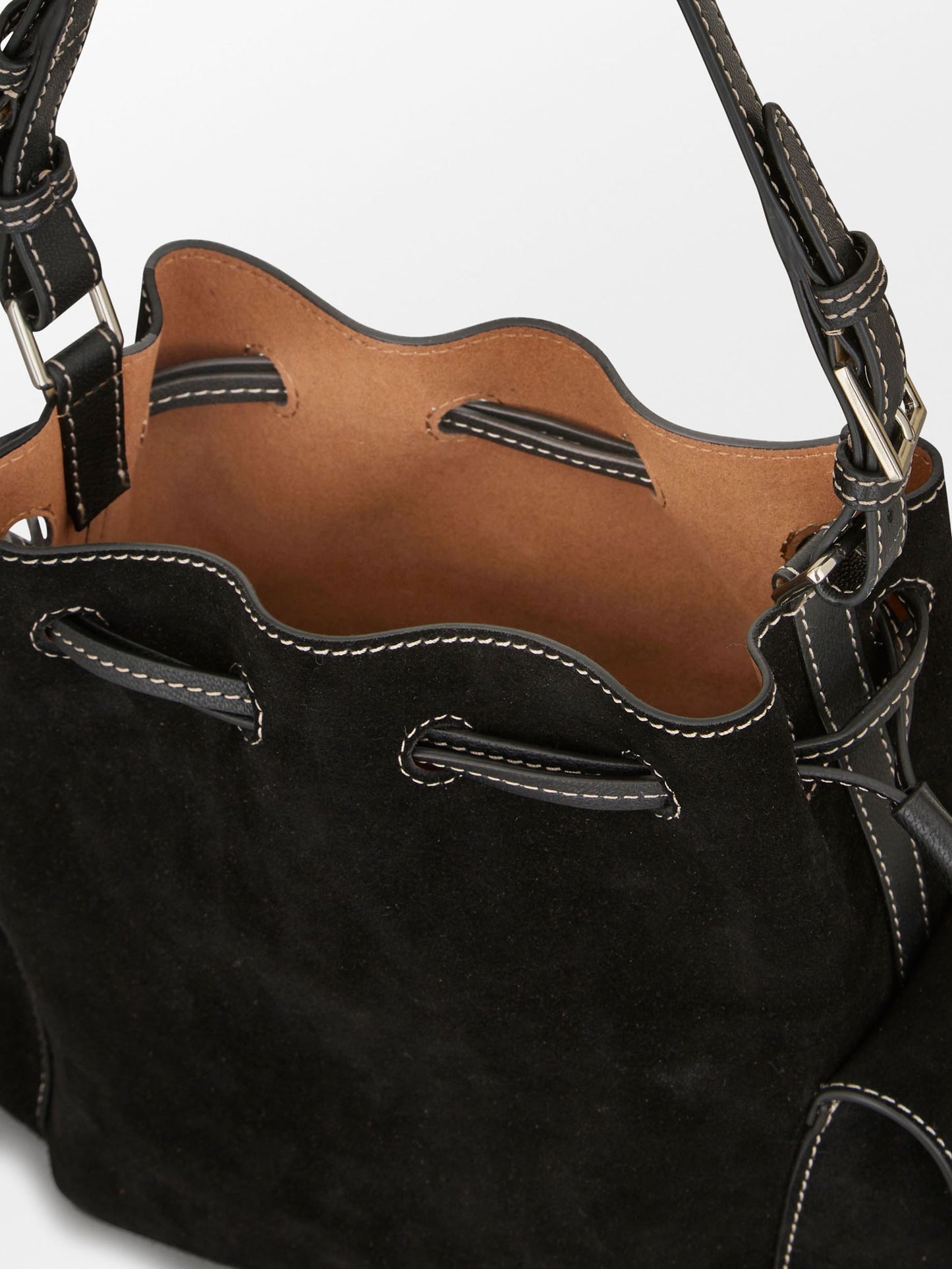 Suede Bucket Small Bag OneSize - Becksöndergaard