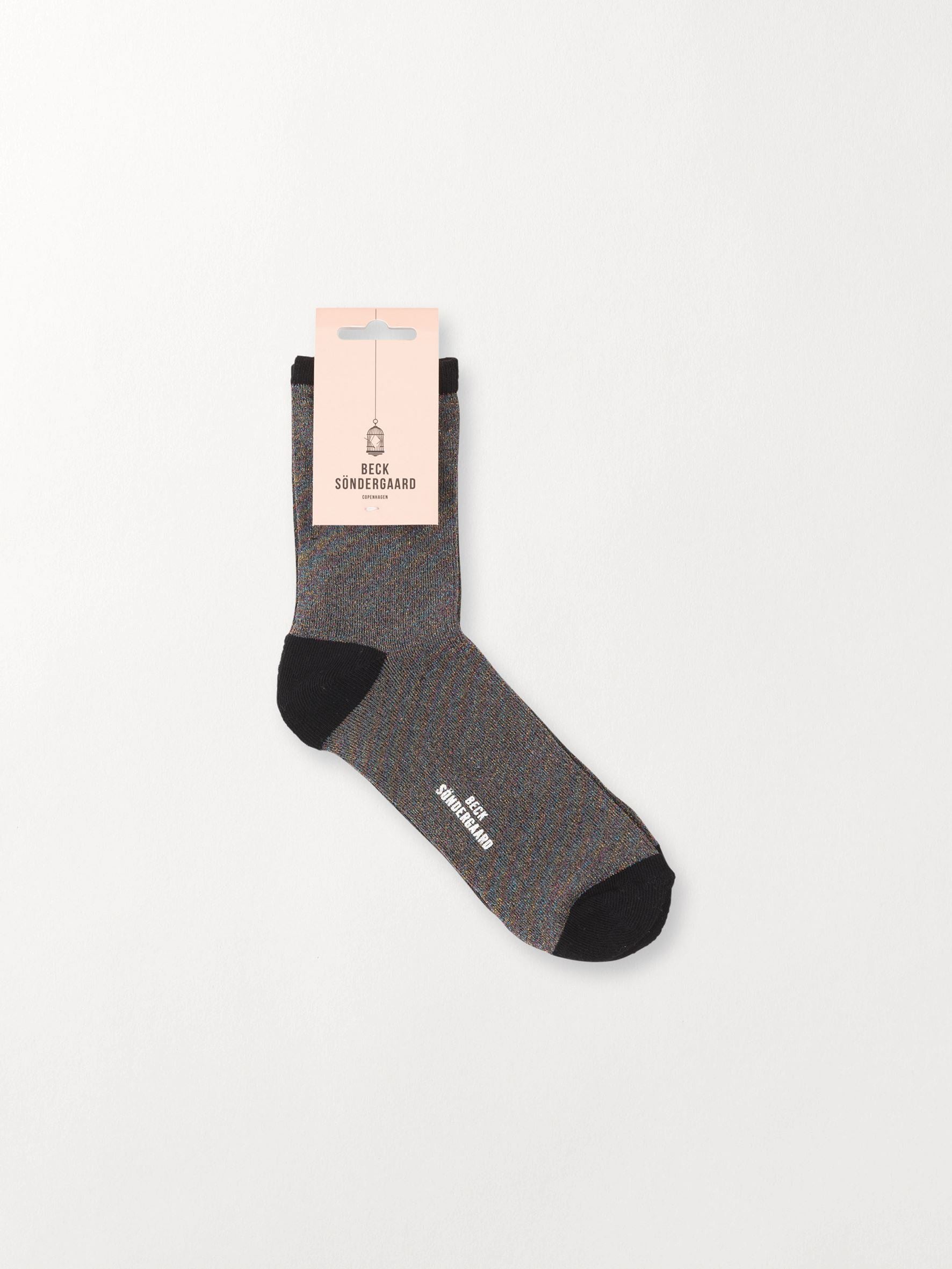 Dina Solid Socks   - Becksöndergaard