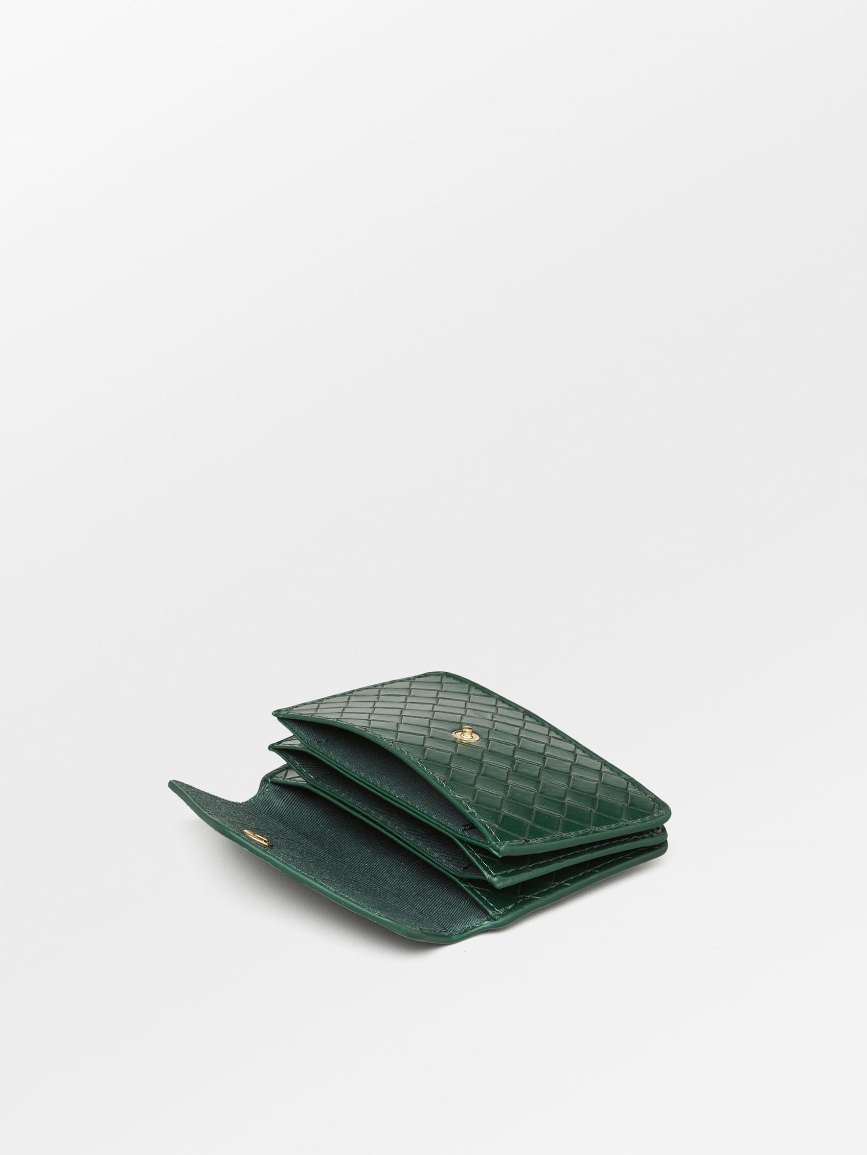 Rallo Card Wallet - Pine Green OneSize - Becksöndergaard
