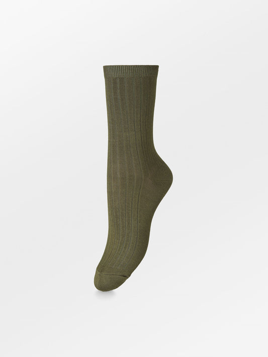 Elva Solid Sock Socks - Becksöndergaard