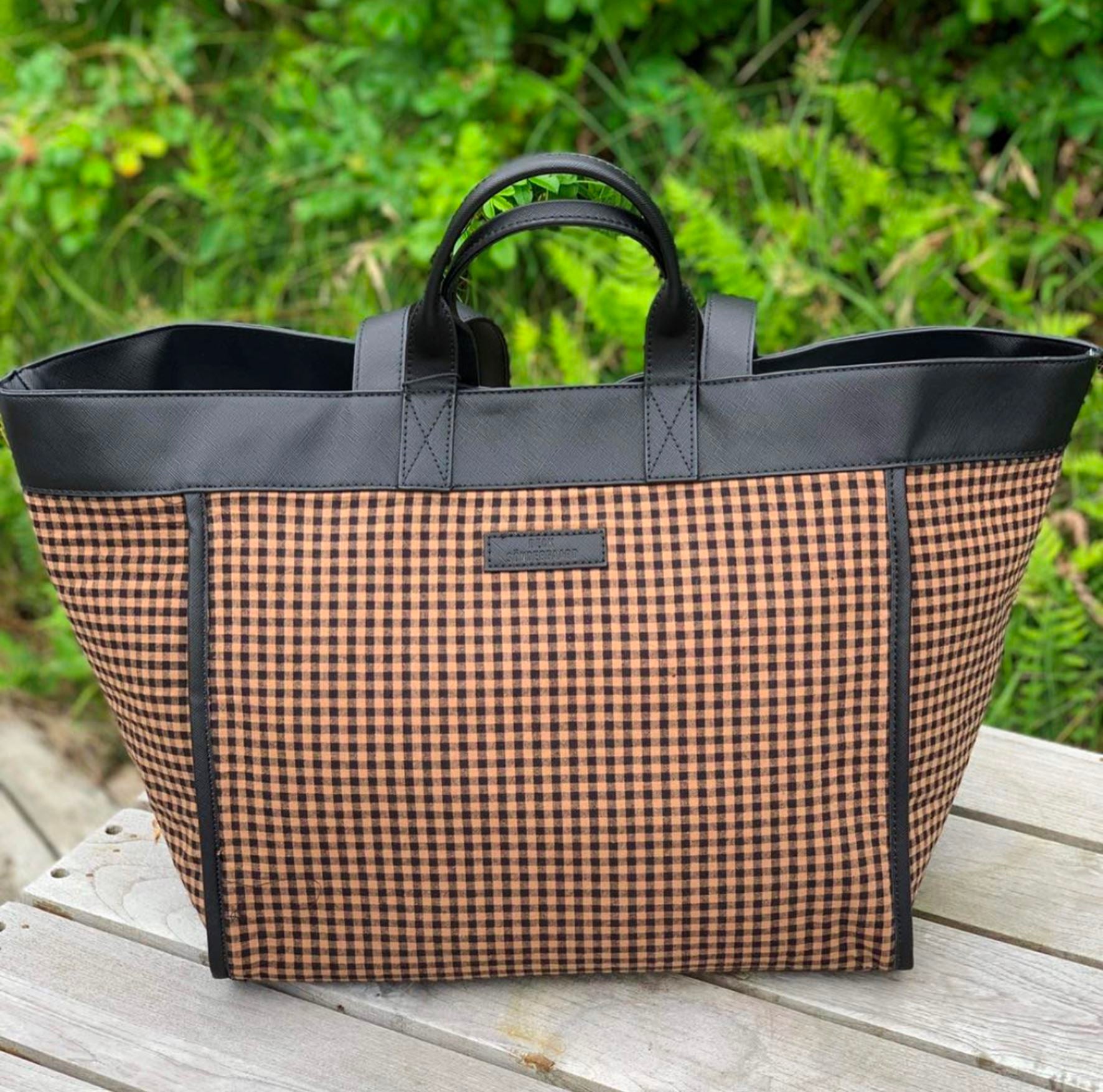 Gingham Lily Bag OneSize   - Becksöndergaard