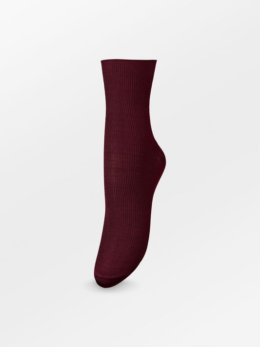Alma Solid Sock Socks - Becksöndergaard