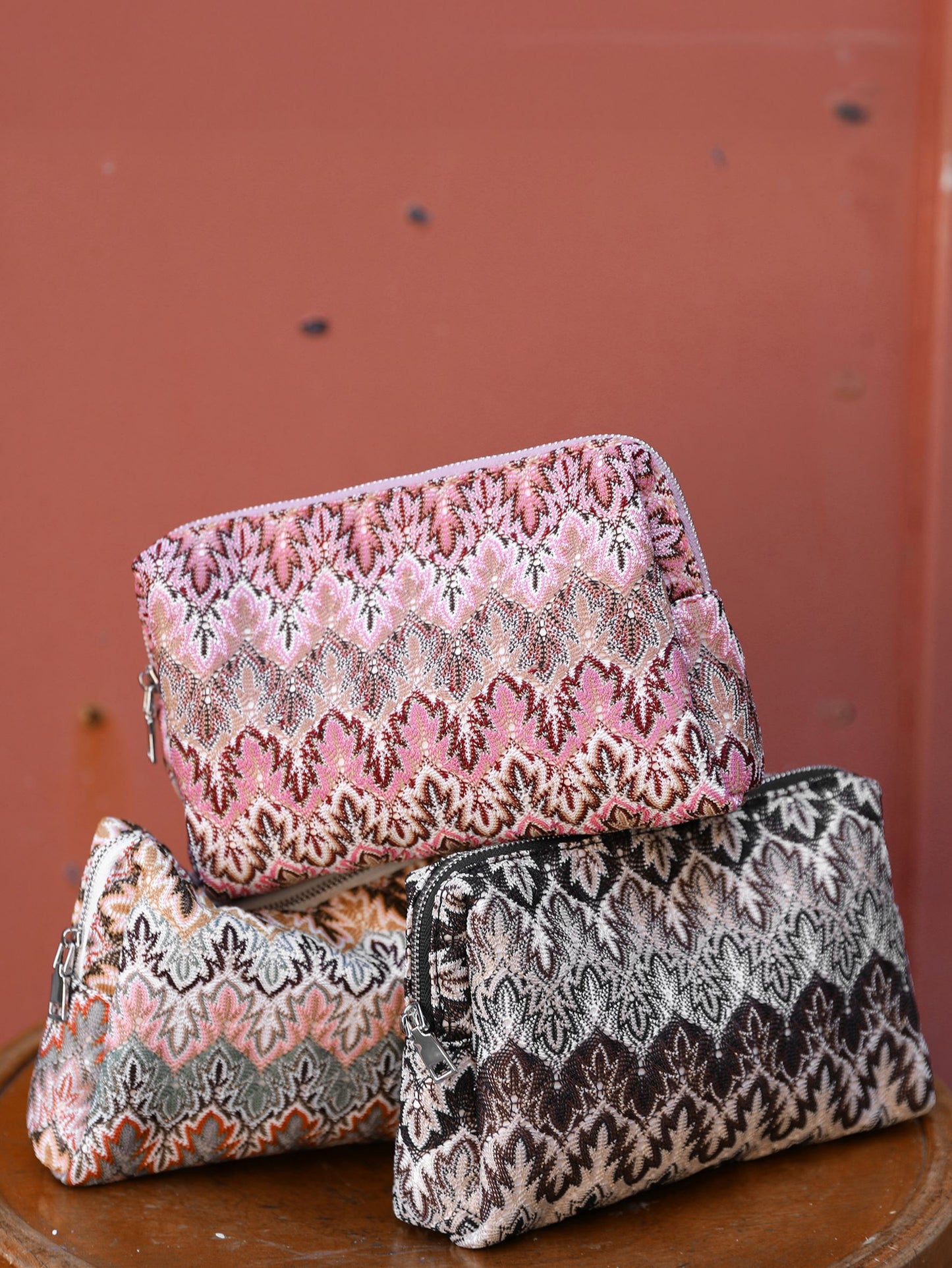 Becksöndergaard, Pala Pouch Bag - Sand/Brown, homewear, bags