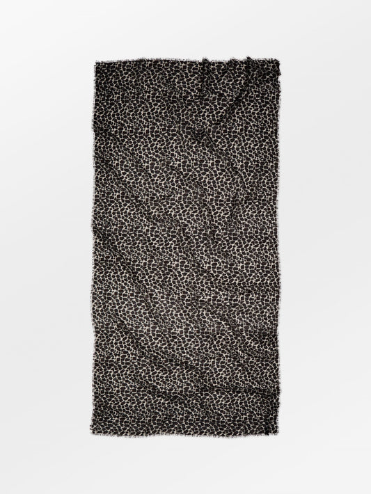 Becksöndergaard, Leopa Woo Scarf - Light Grey, scarves, scarves, sale, sale, black week, black week