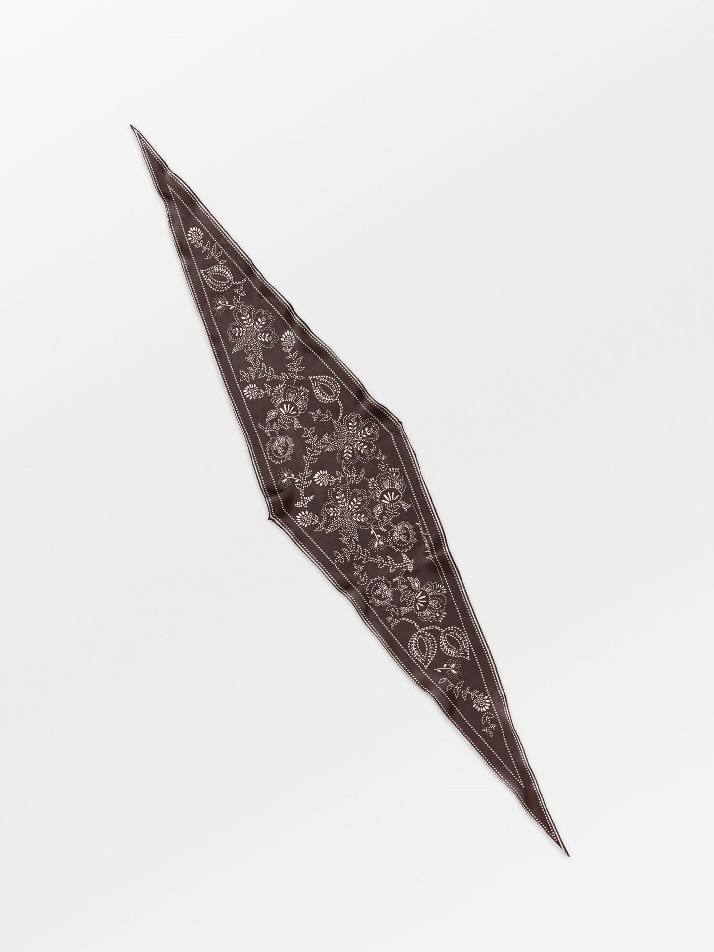 Dotted Flora Diamond Scarf OneSize - Becksöndergaard