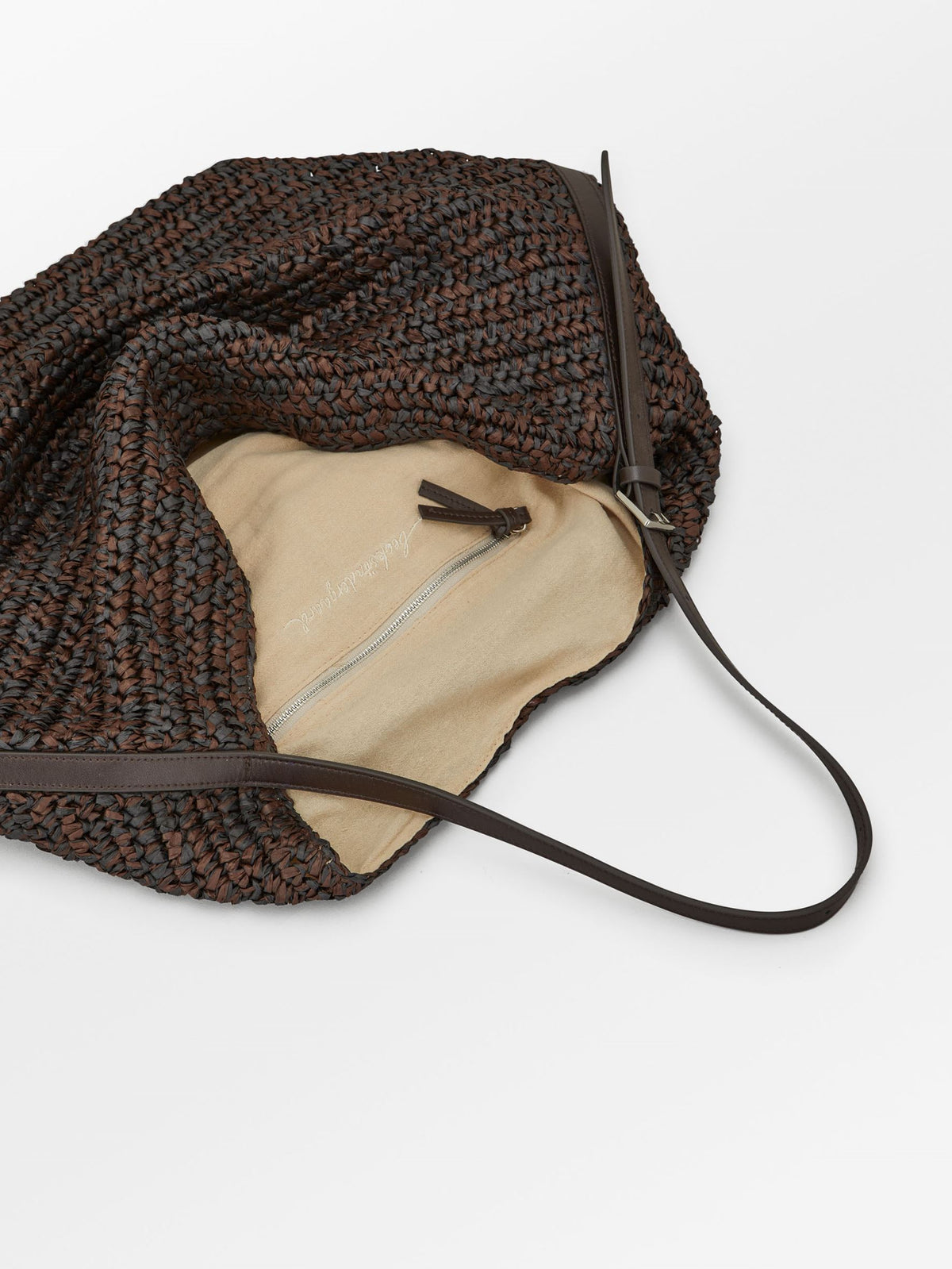 Paper Straw Leah Bag OneSize - Becksöndergaard