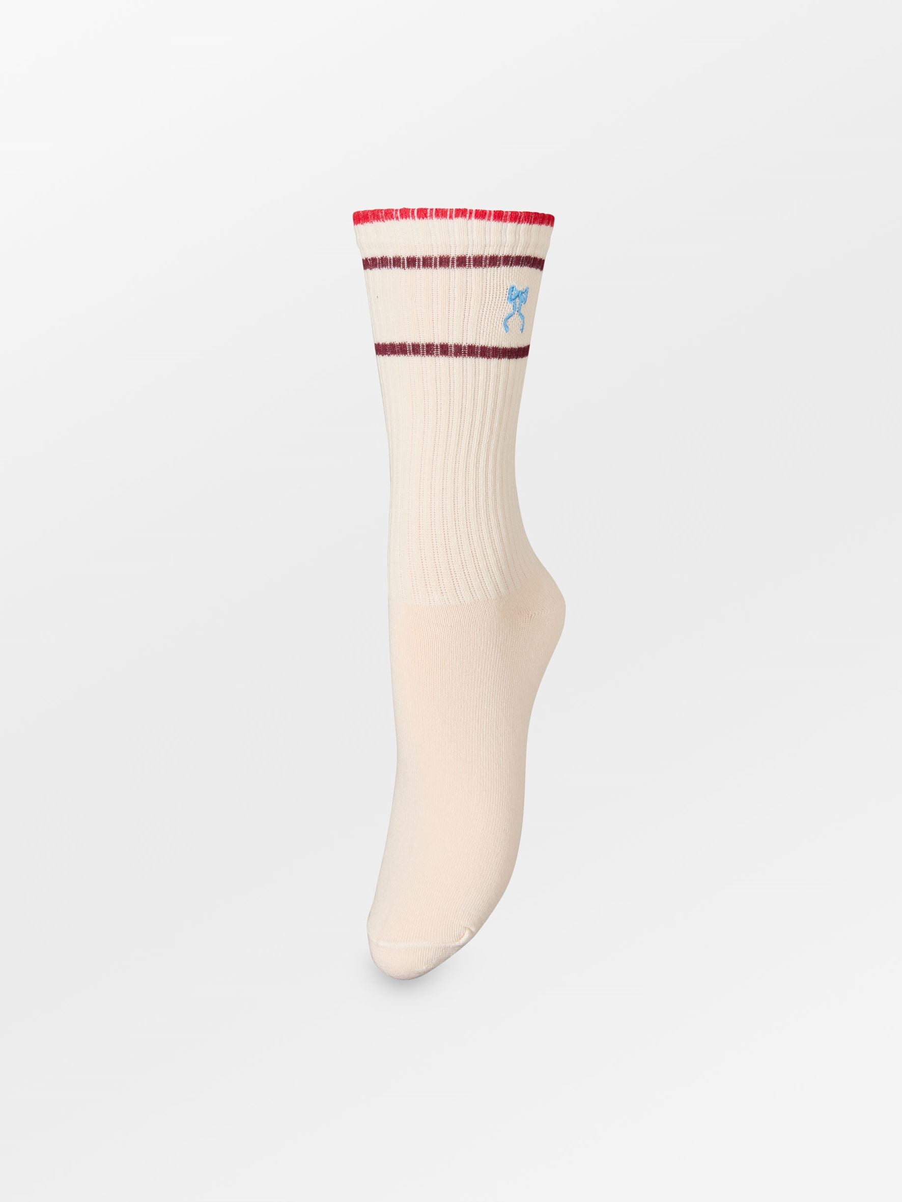Sporty Bow Cotta Sock Socks - Becksöndergaard