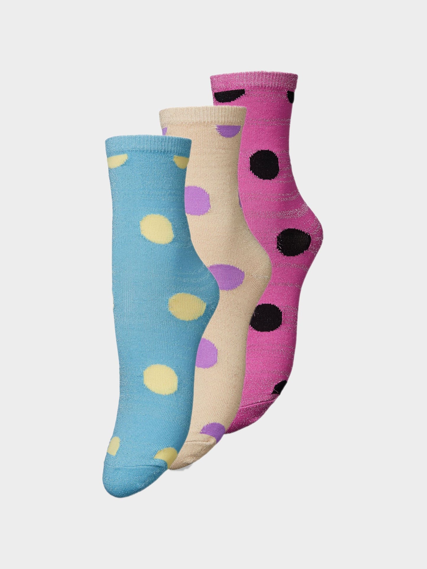 Dotsy Jumbo Sock 3 Pack Socks   - Becksöndergaard