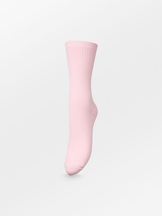 Telma Solid Sock - Light Pink Socks   - Becksöndergaard