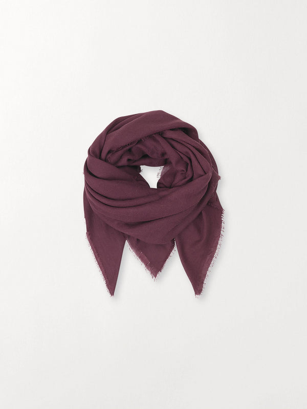 Becksöndergaard, Mill Scarf - Burgundy, scarves, scarves, sale, sale, scarves