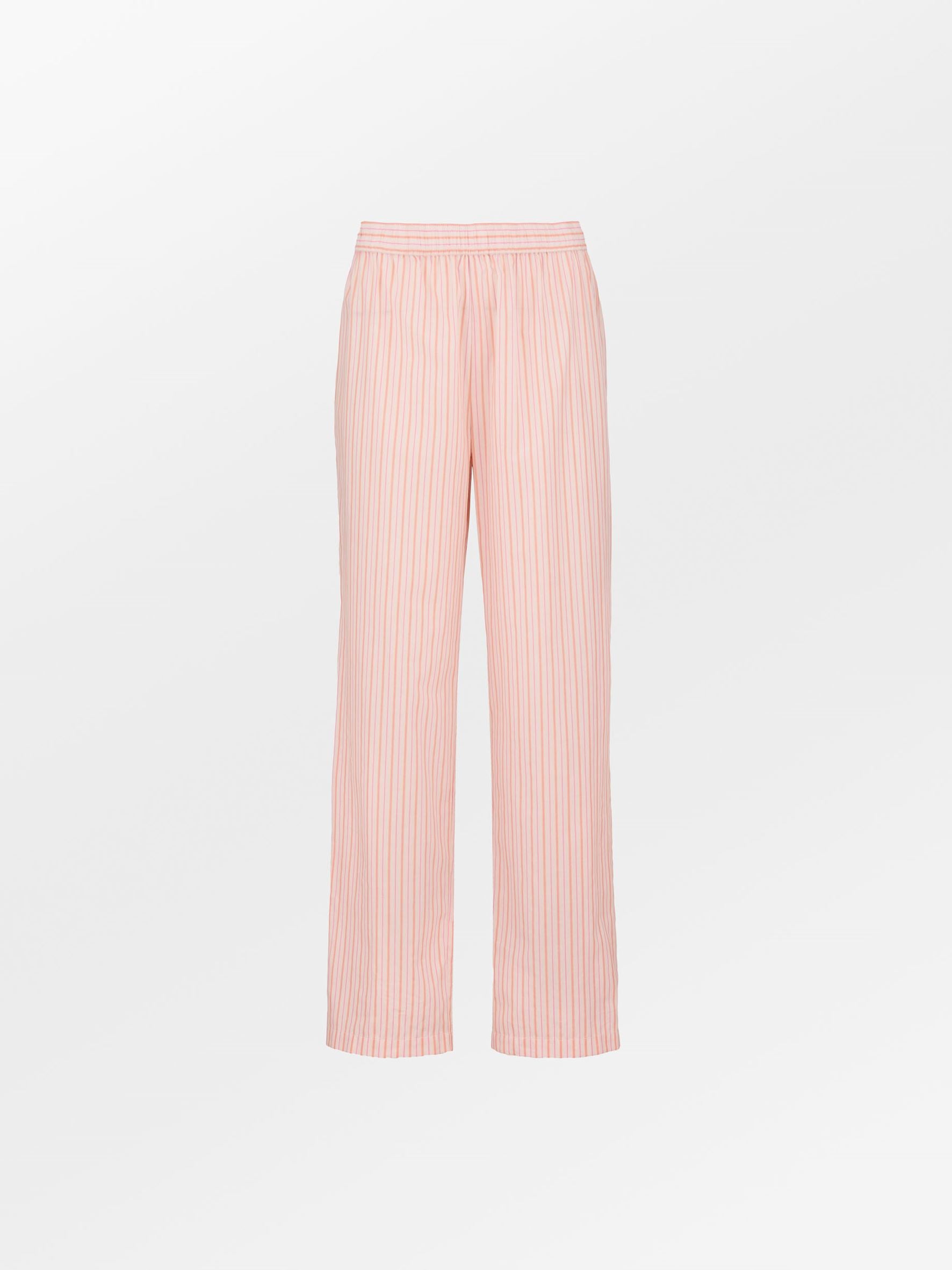 Stripel Pants - Pink Clothing   - Becksöndergaard