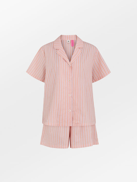 Stripel Kallie Shorts Set - Pink Clothing   - Becksöndergaard