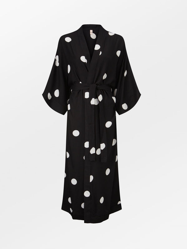 Becksöndergaard, Deimos Long Kimono - Black, archive, archive, sale, sale, homewear, sale, archive, sale