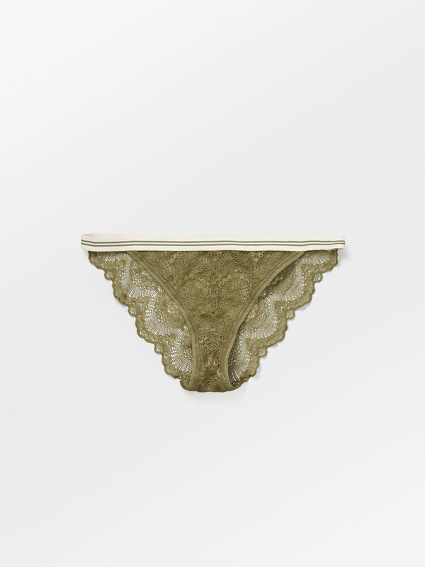 Becksöndergaard, Wave Lace Ray Tanga 3-pack  - Black/Green/Offwhite, archive, archive, sale, sale