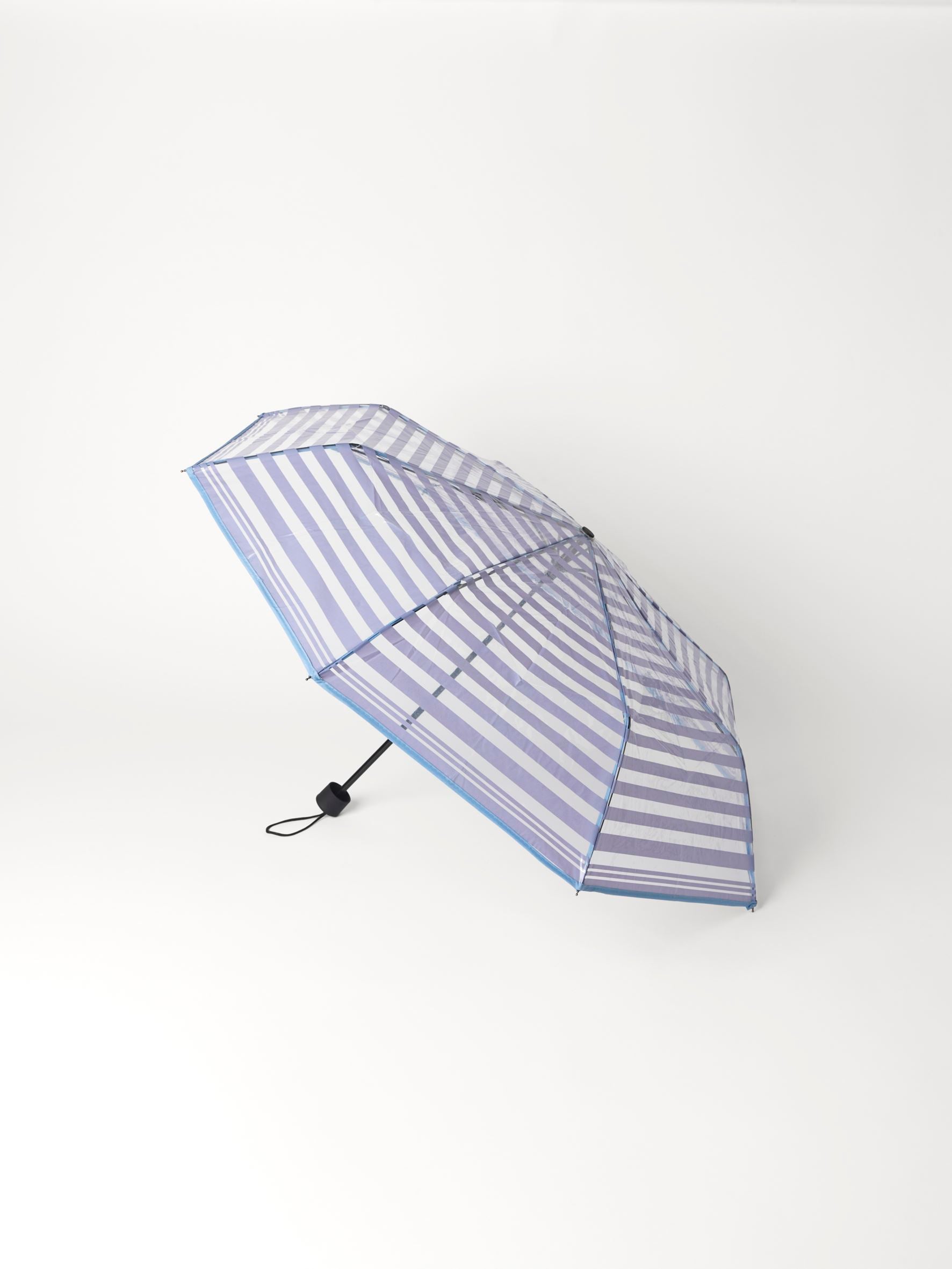 Striped Transparent Umbrella OneSize   - Becksöndergaard