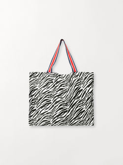 Zebra Foldable Bag OneSize   - Becksöndergaard