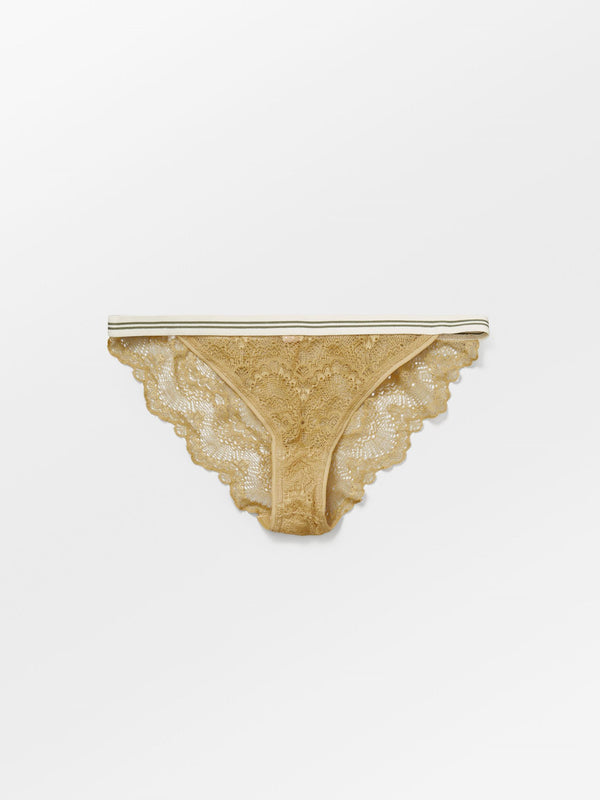 Becksöndergaard, Wave Lace Ray Tanga 3-pack  - OffWhite/Beige/Brown, archive, archive, sale, sale