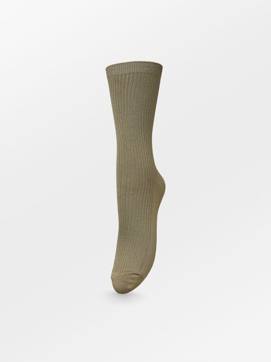 Becksöndergaard, Telma Solid Sock - Burnt Olive, socks, gifts, socks