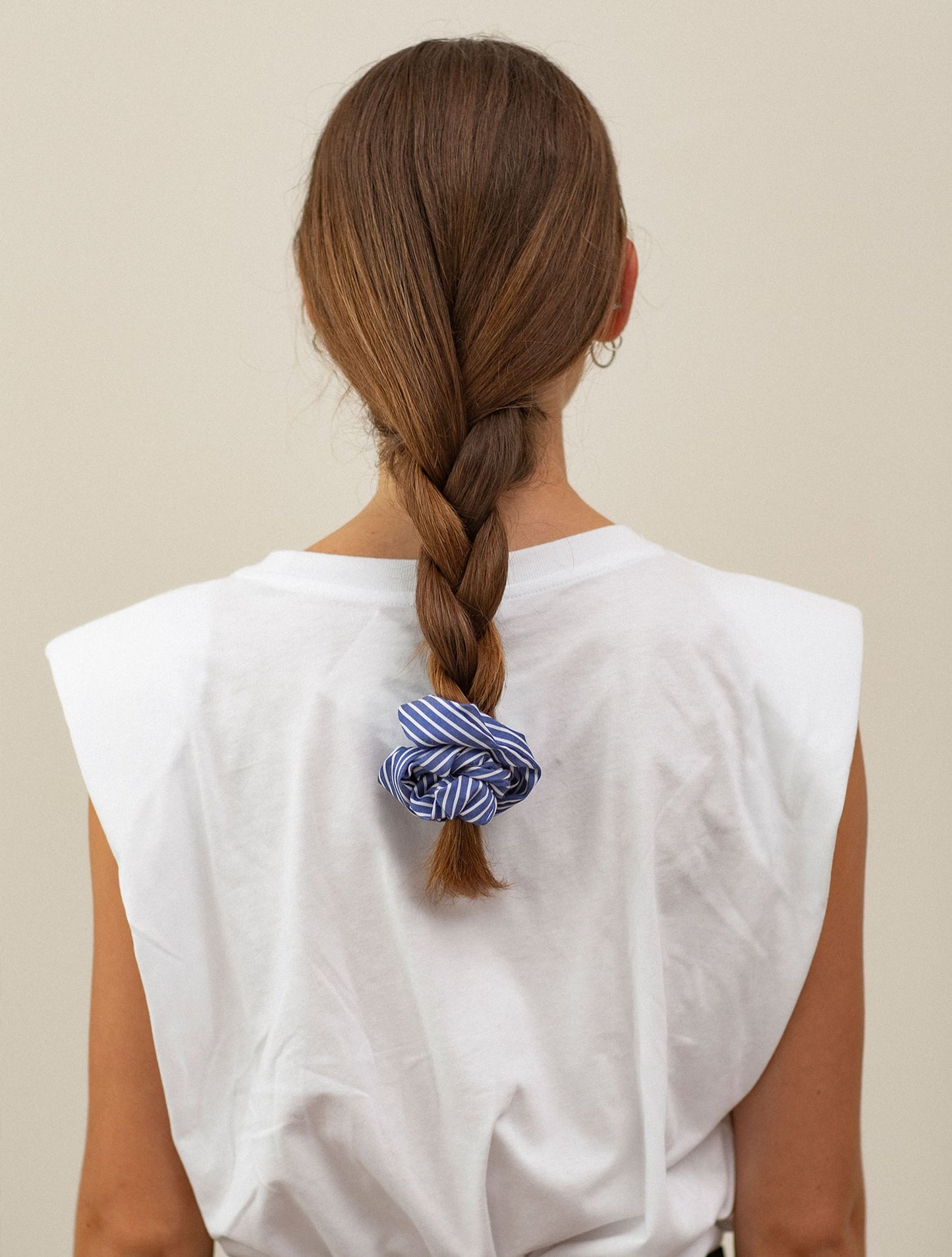 Striped Scrunchie OneSize   - Becksöndergaard