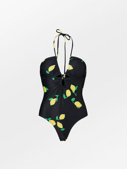 Becksöndergaard, Limone Billa Swimsuit - Black, archive, swimwear, sale, sale, swimwear