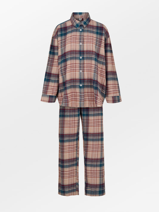Flannel Pyjamas Set - Multi Color Clothing   - Becksöndergaard